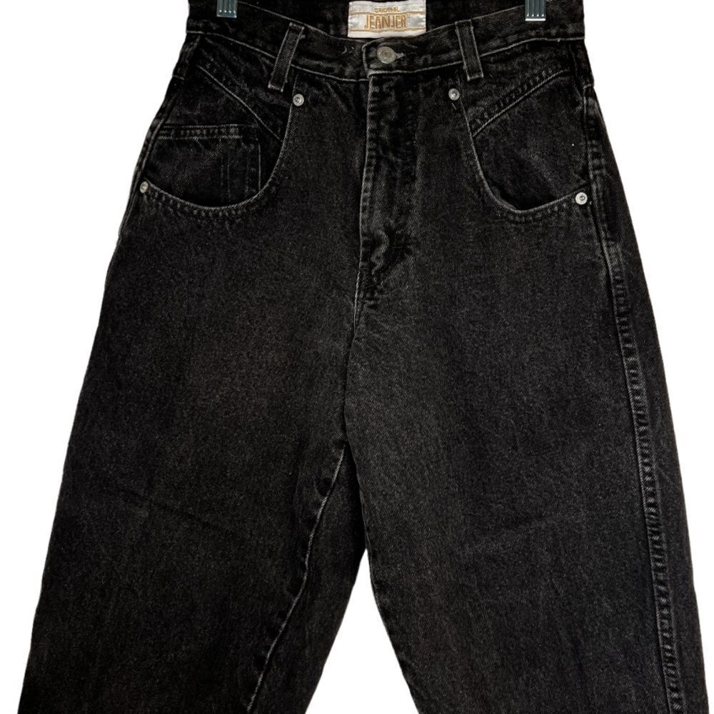 Vintage Original Jeanjer Black Jeans - Picture 2 of 6